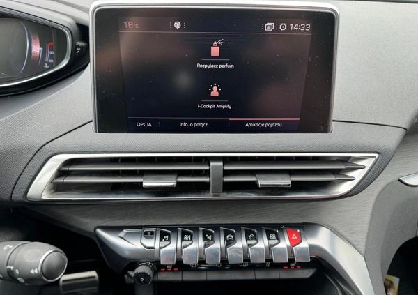 Peugeot 5008 cena 89700 przebieg: 142000, rok produkcji 2018 z Wolsztyn małe 232
